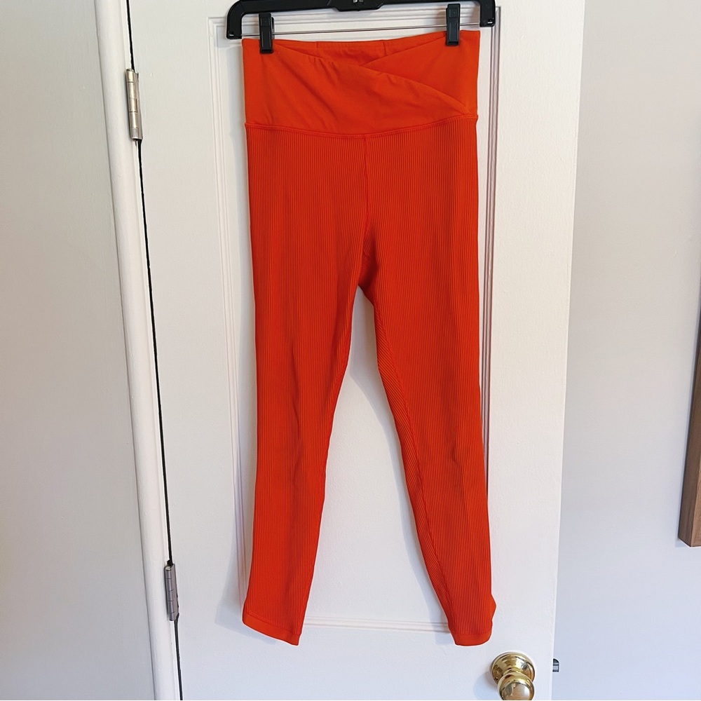 Athleta Elation Crossover Rib 7/8 Tight sz S Small - Picture 6 of 12
